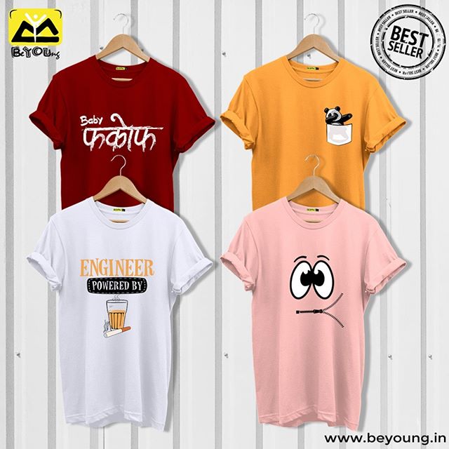 Get Best T shirts for Men Online at Beyoung