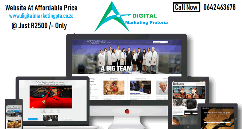 Freelance Website Design & Web Development Johannesburg Cell: 0642463678