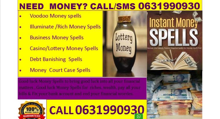 Money Spell advert