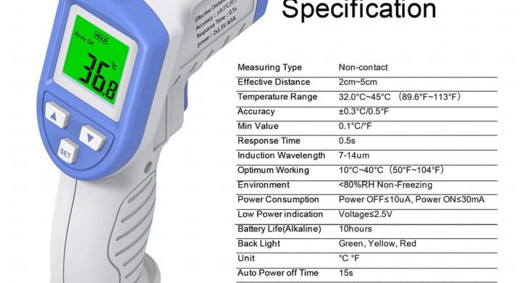 Non Contact Infrared Thermomter dark0