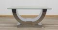 Buy a Glass Coffee Table –Stainless Steel
