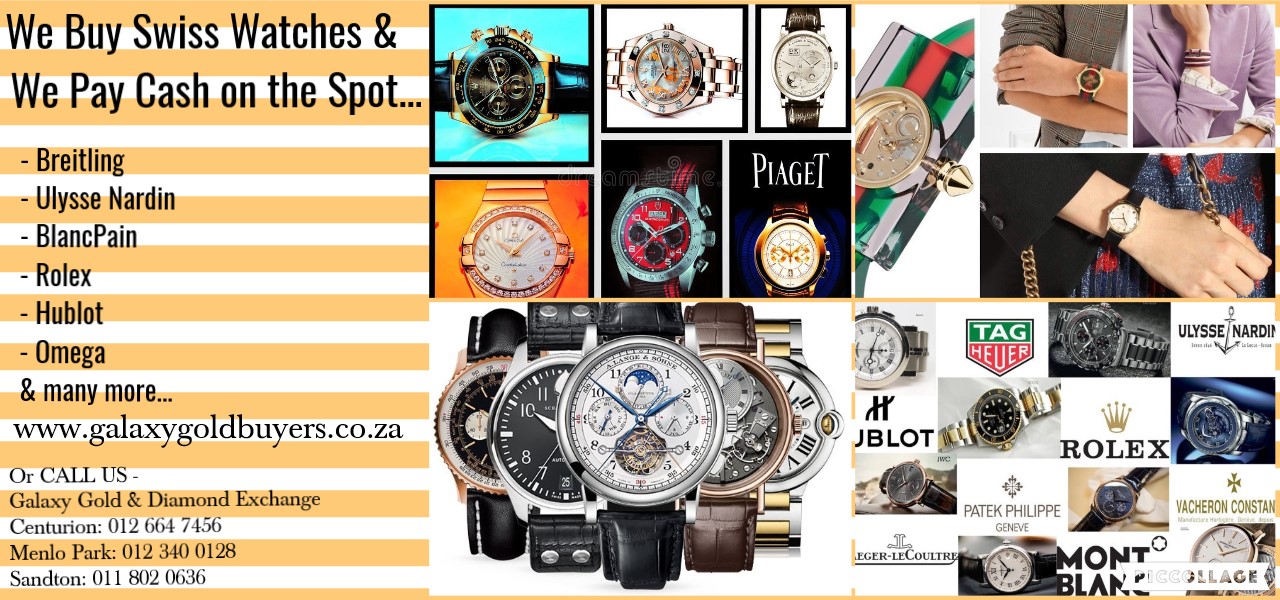 We buy Swiss Watches, Old Money, Gold & more
