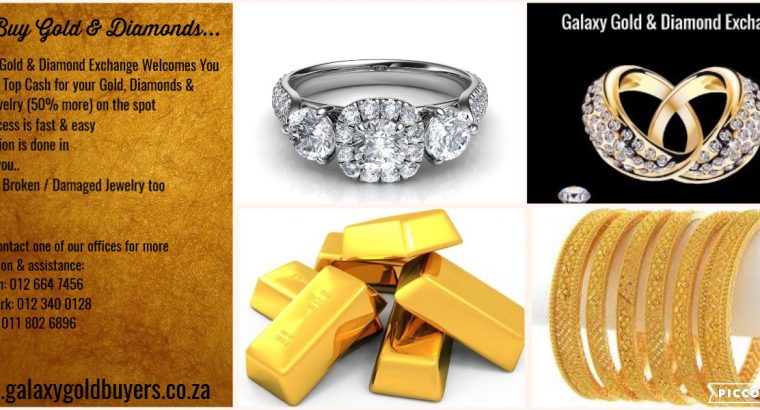 Galaxy Gold & Diamond Buyers – we pay cash!